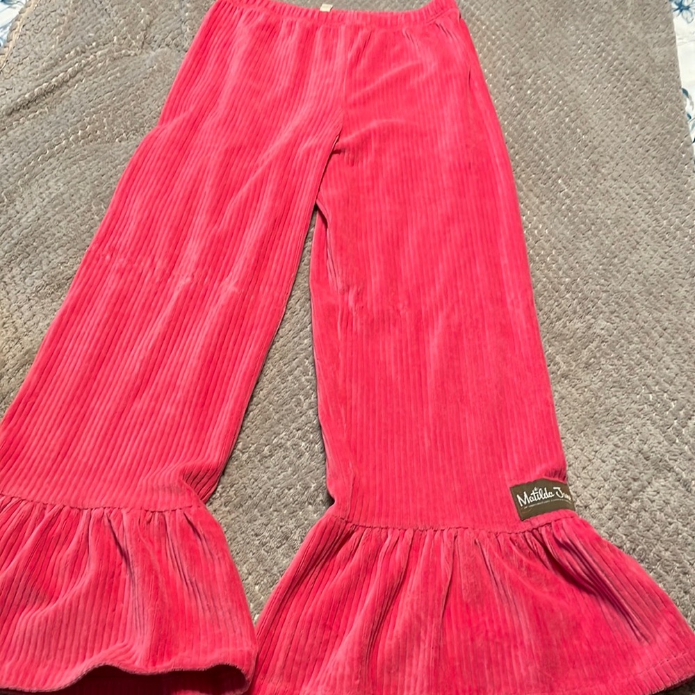 Girls Matilda Jane Ruffle Pants